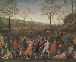 The Combat of Love and Chastity (mk05), Pietro Vannuci called il Perugino